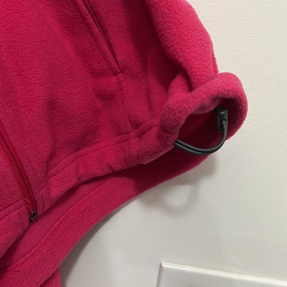 Columbia Pink High Neck Fleece Jacket Size Small - Picture 8 of 11